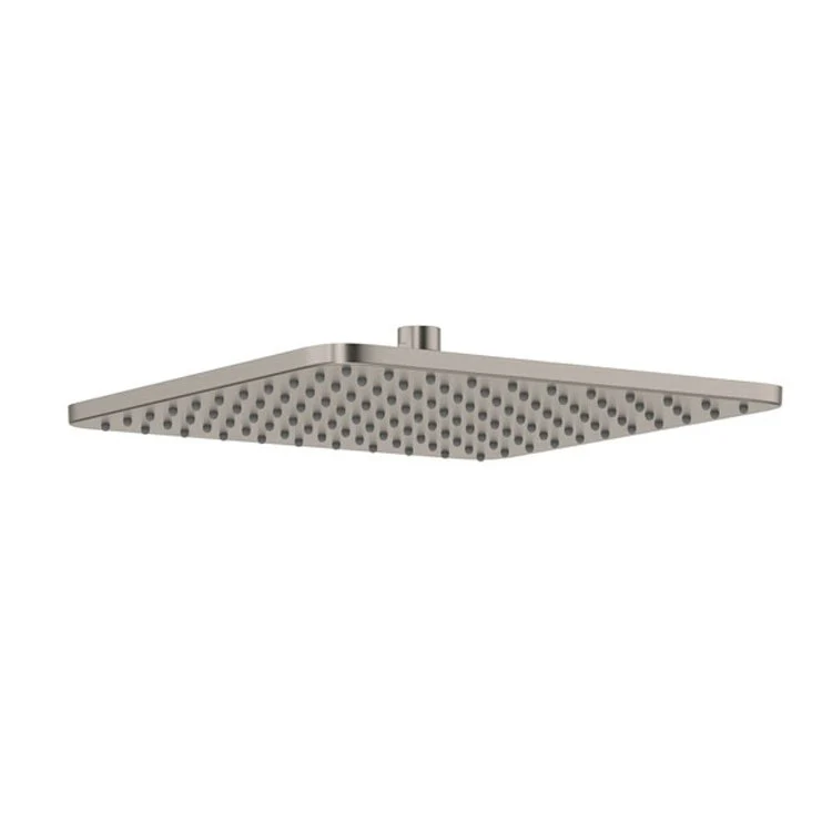 Showerhead Meda 1 Function Satin Nickel 11 Inch 1.8 Gallons per Minute Square Rain - Frankwebs