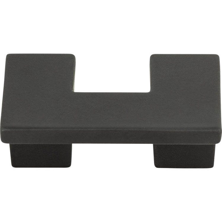 Knob Atlas U Turn Champagne Zinc Alloy 1-1/4 Center to Center Inch 1 Inch - Frankwebs