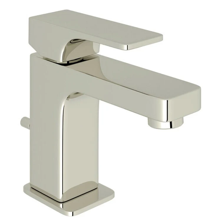 Lavatory Faucet Quartile 1 Metal Lever Polished Nickel 1.2 Gallons per Minute Spout Height 3-1/4 Inch - Frankwebs