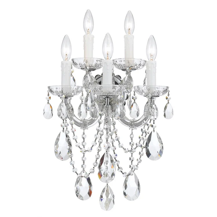 Maria Theresa Five-Light Wall Sconce - Frankwebs