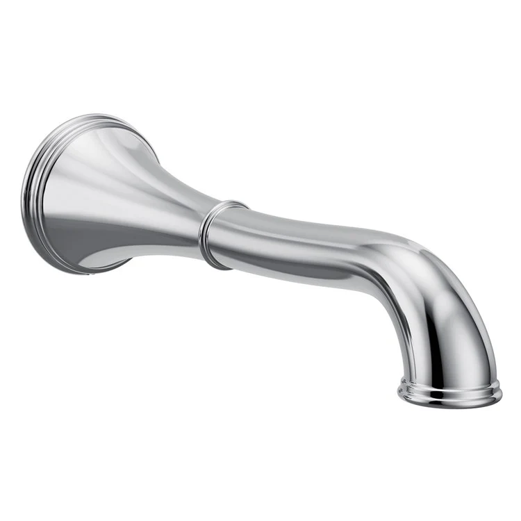 Tub Spout Belfield Less Diverter Chrome 10 Inch Metal 1/2 IN - Frankwebs