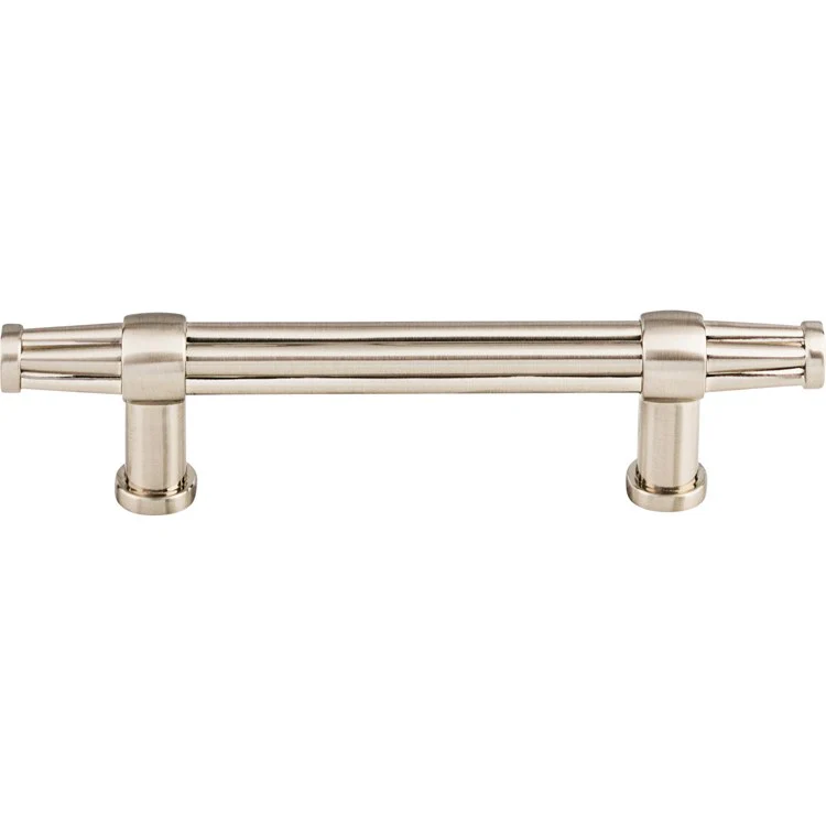 Pull Luxor for Decorative Hardware Brushed Satin Nickel Zinc Alloy 3-3/4 Inch - Frankwebs
