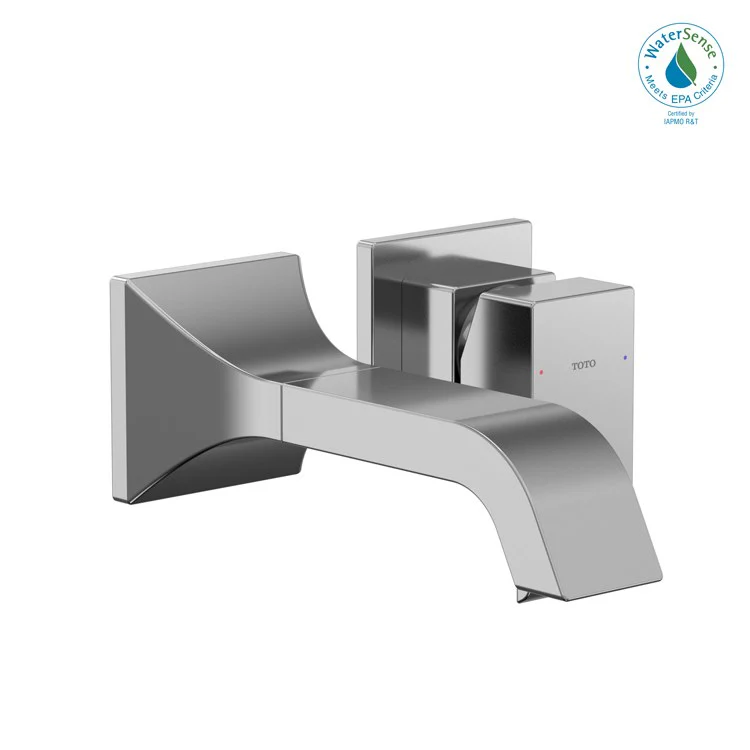Lavatory Faucet GC Wall Mount Short 1 Lever ADA CALGreen/WaterSense Polished Chrome 1.2 Gallons per Minute - Frankwebs
