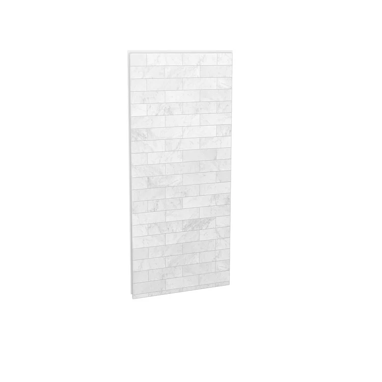 Back Wall Utile 36 x 1-1/8 x 80 Inch Marble Carrara Composite 36x1-1/8x80 Inch - Frankwebs