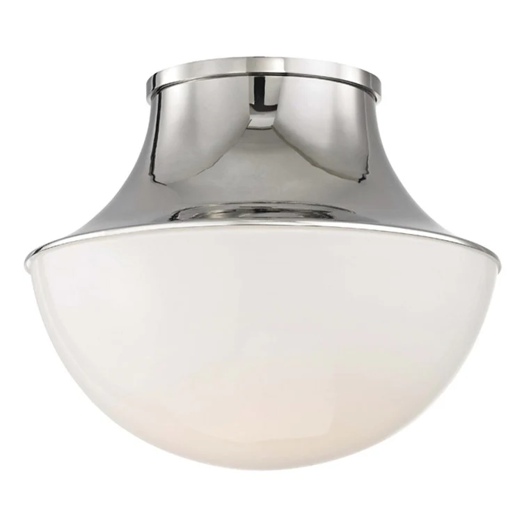 Lettie Single-Light LED Small Flush Mount Ceiling Fixture - Frankwebs