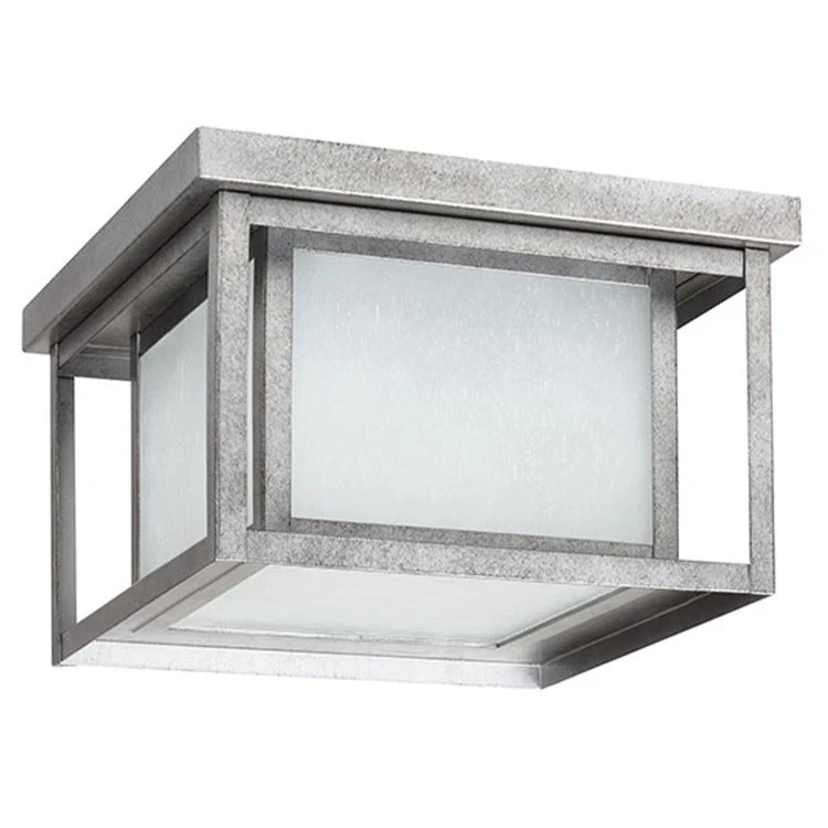 Hunnington Two-Light Outdoor Flush Mount Ceiling Fixture - Frankwebs