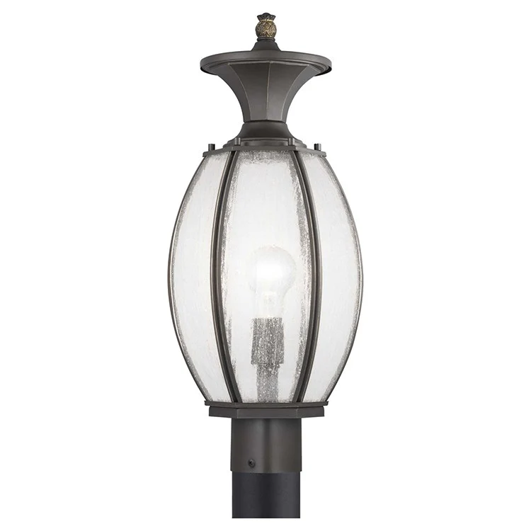 River Place Single-Light Outdoor Post Lantern - Frankwebs