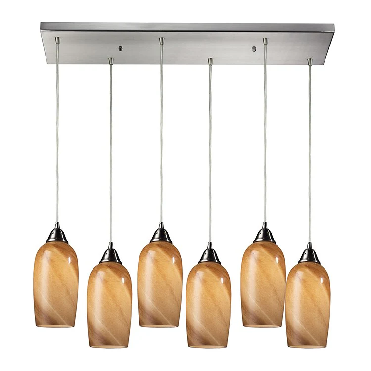 Sandstone Six-Light Pendant - Frankwebs
