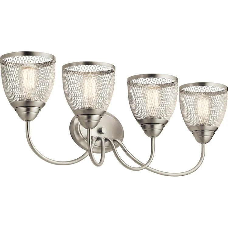 Voclain Four-Light Bathroom Vanity Fixture - Frankwebs