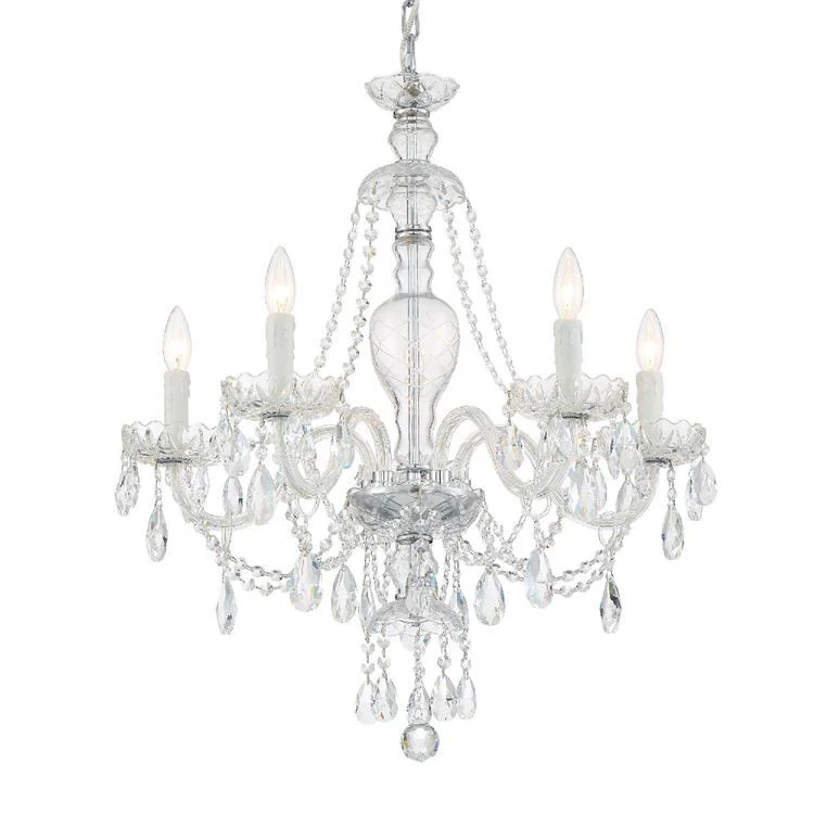 Candace Five-Light Chandelier - Frankwebs