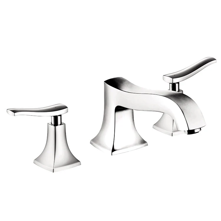 Metris C Two Handle 3-Hole Roman Tub Filler Trim without Diverter - Frankwebs