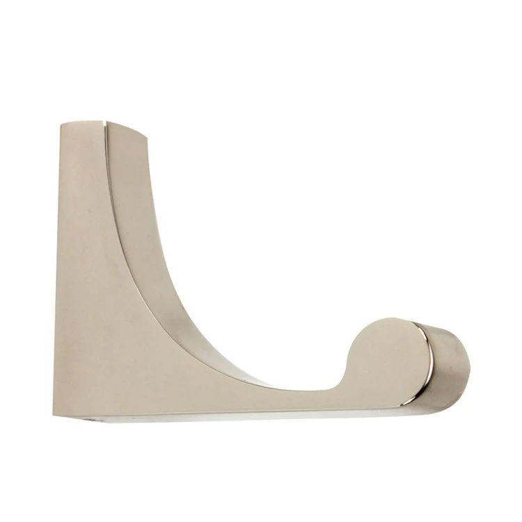 Robe Hook Luna Satin Nickel 2 Inch 2-3/4 Inch Wall Mount Brass - Frankwebs