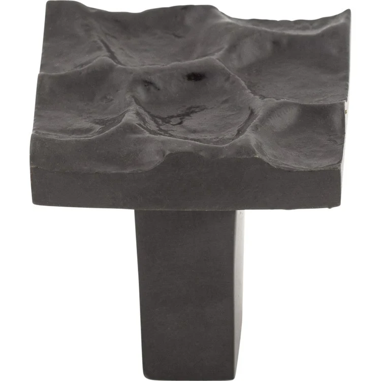 Knob Cobblestone Square Brass Antique Brass 1-1/8 Inch - Frankwebs