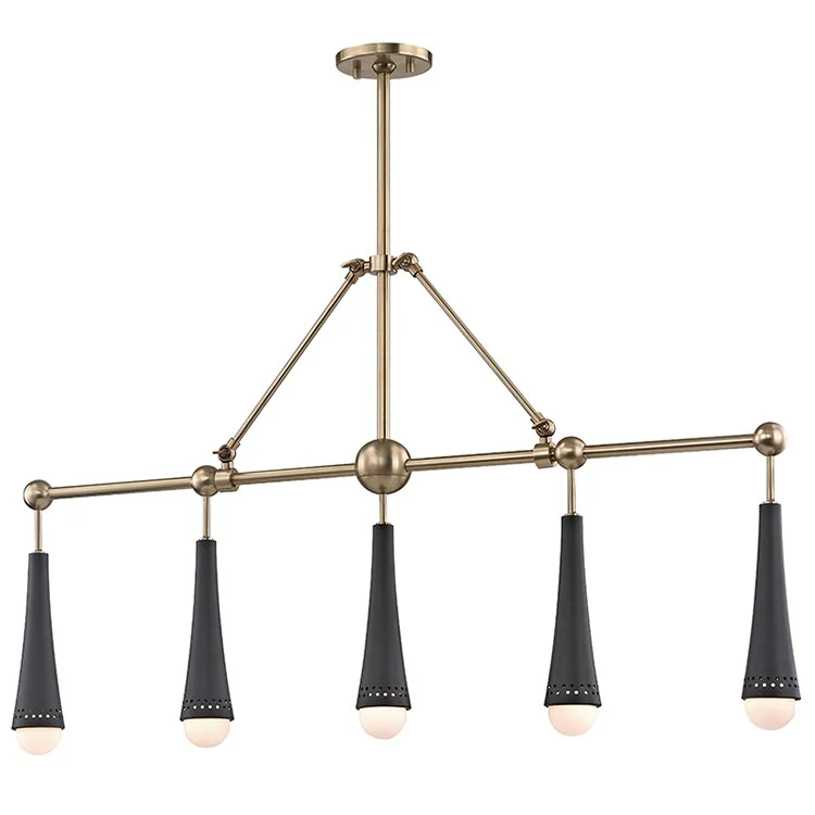 Tupelo Five-Light LED Island Chandelier - Frankwebs