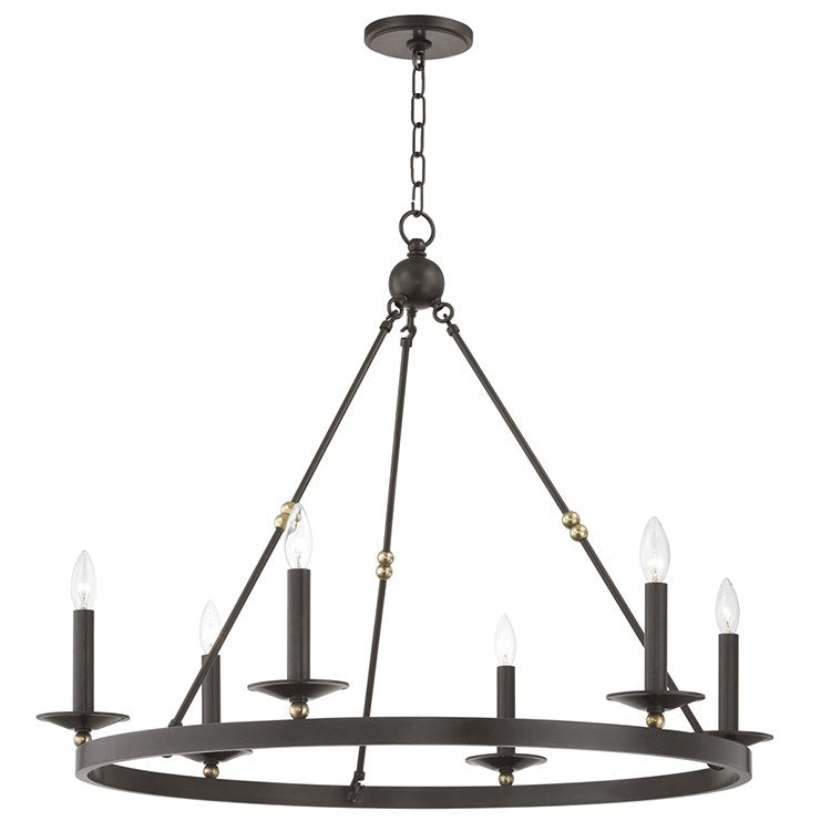 Allendale Six-Light Chandelier - Frankwebs