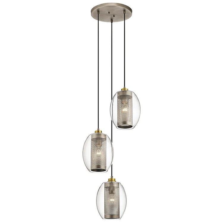 Asher Three-Light Pendant - Frankwebs
