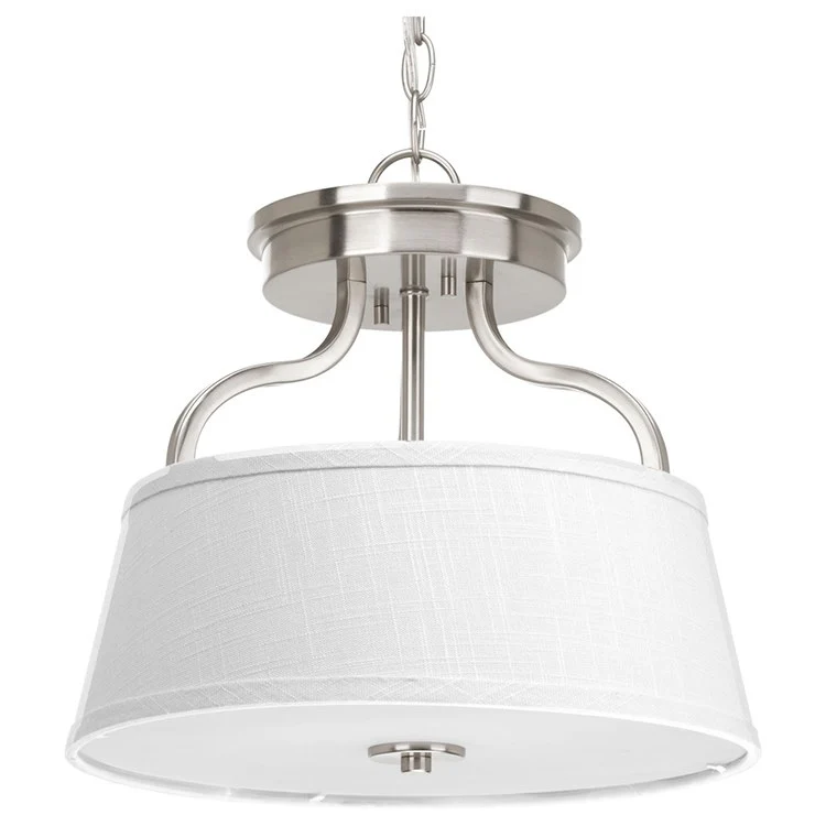Arden Two-Light Semi-Flush Convertible Ceiling Light - Frankwebs