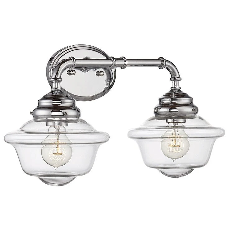Fairfield Two-Light Bathroom Vanity Fixture - Frankwebs