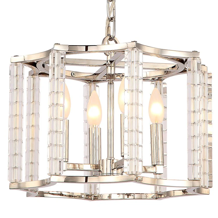 Carson Four-Light Mini Chandelier - Frankwebs