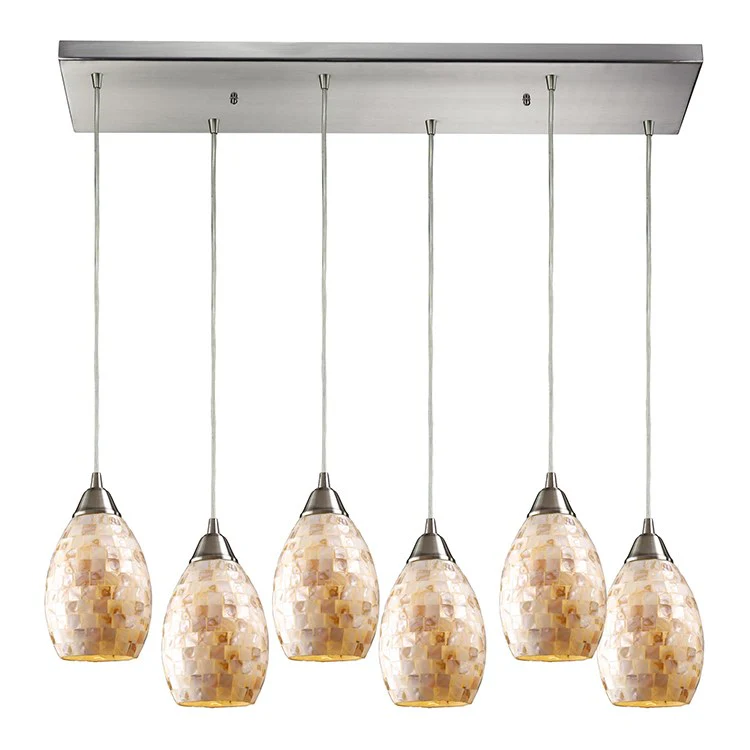Capri Six-Light Pendant - Frankwebs