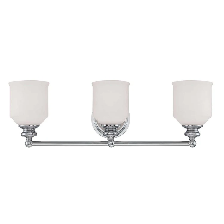 Melrose Three-Light Bathroom Vanity Fixture - Frankwebs