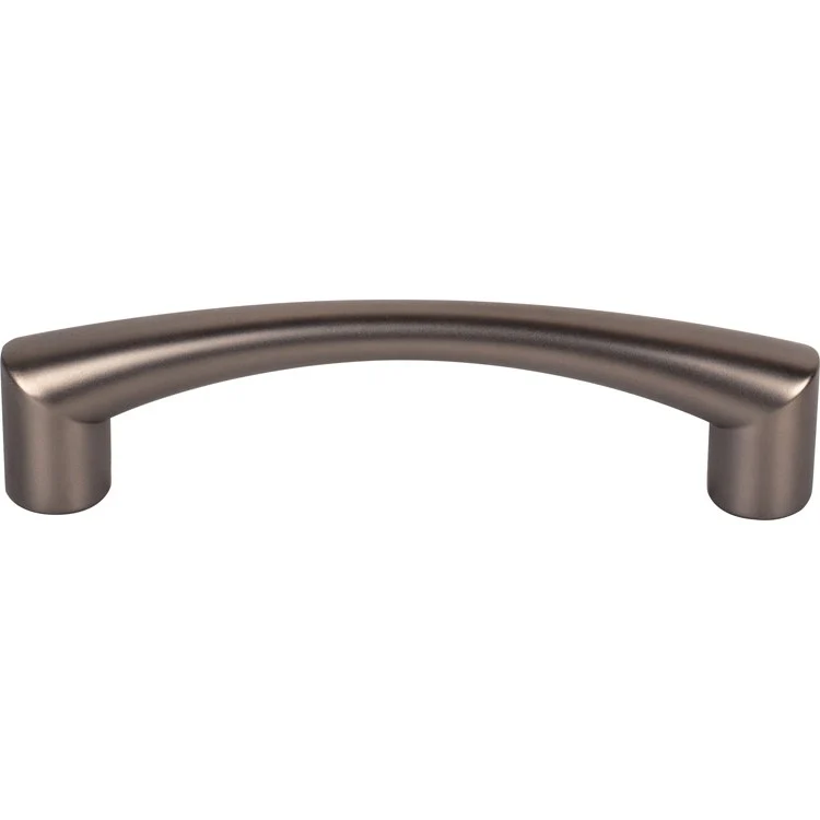 Pull Nouveau Hidra D Handle Ash Gray Zinc Alloy 3-3/4 Inch 4-3/8x1/3x7/8 Inch - Frankwebs