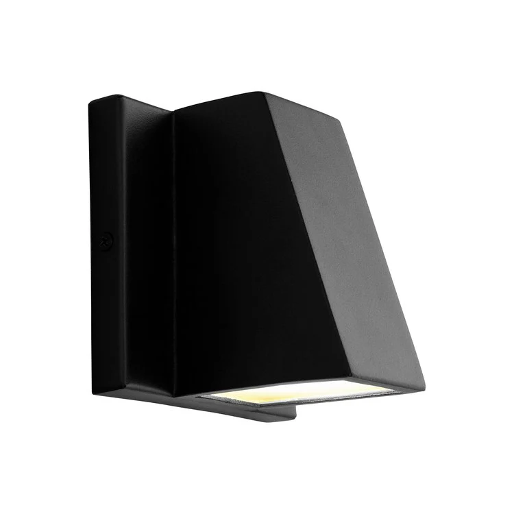 Titan Single-Light LED Outdoor Wall Sconce - Black - Frankwebs