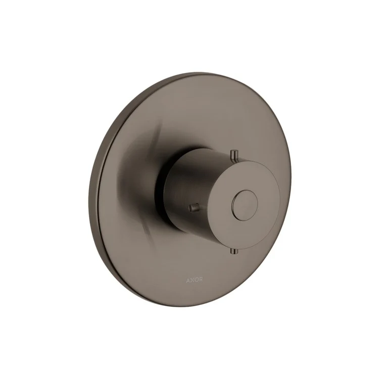 Volume Control Trim Starck 1 Knob Brushed Black Chrome - Frankwebs