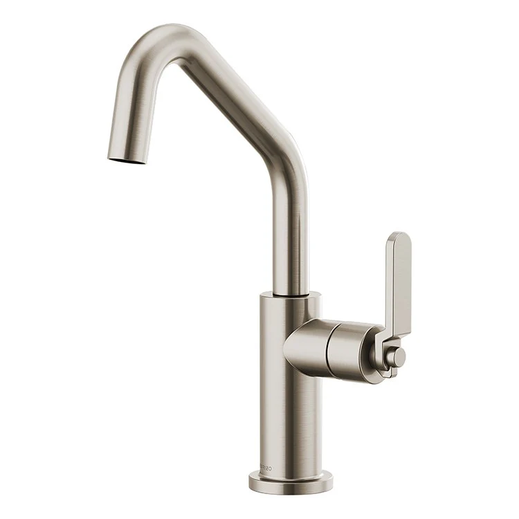 Litze Single Handle Bar Faucet with Angled Spout/Industrial Handle - Frankwebs