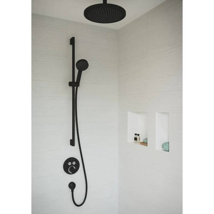 ShowerSelect E Round Thermostatic Two-Function Shower Trim - Frankwebs