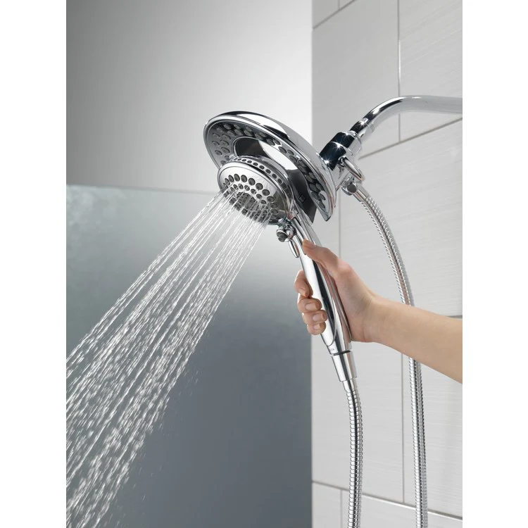 In2ition Two-in-One Five-Function Integrated Shower Head/Handshower - Frankwebs