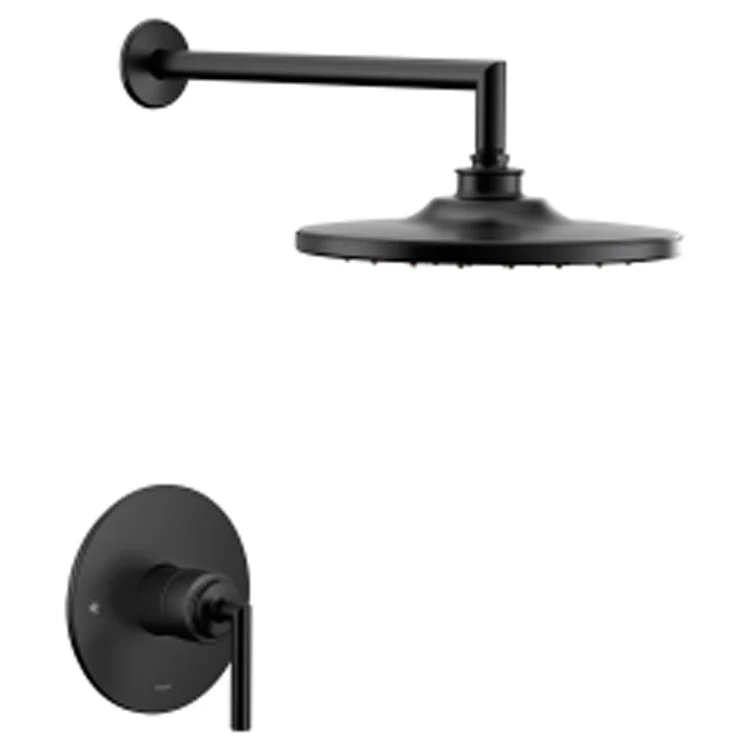 Shower Trim Arris M-Core 3 Eco-Performance 1 Lever Matte Black ADA 1.75 Gallons per Minute 1 Function Rainshower - Frankwebs