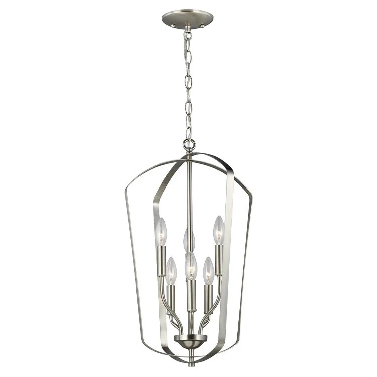 Romee Six-Light LED Large Foyer Pendant - Frankwebs