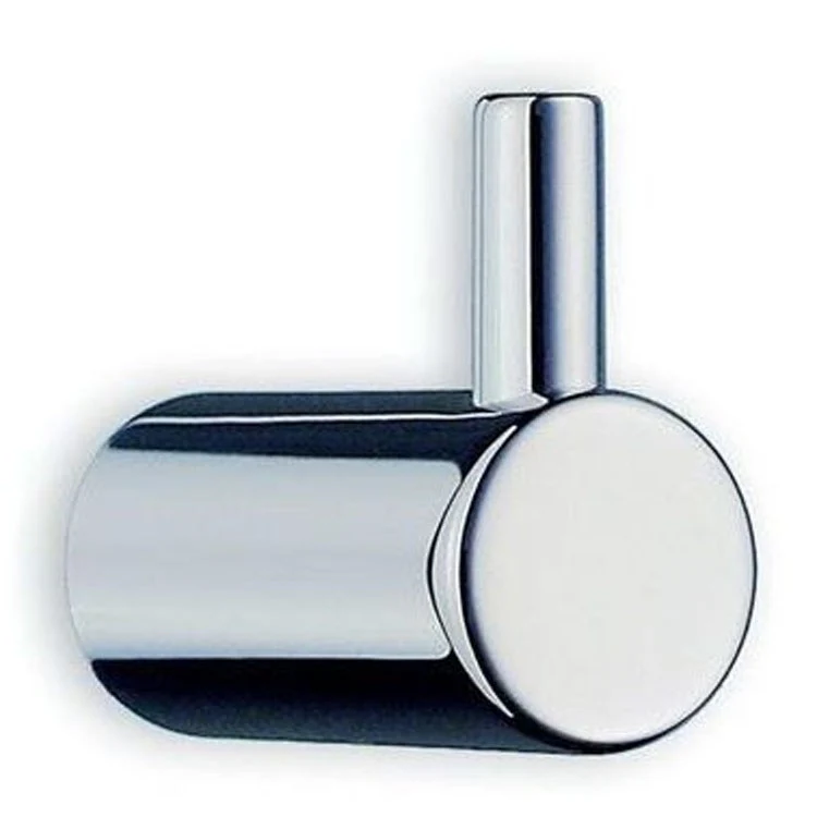 Hook Single Polished Chrome 1-3/8 Inch 1-3/8 Inch Wall Mount Stainless Steel - Frankwebs