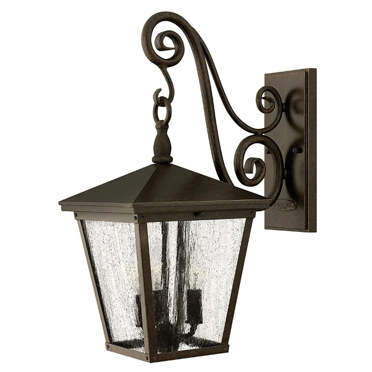 Trellis Three-Light LED Medium Wall-Mount Lantern - Frankwebs