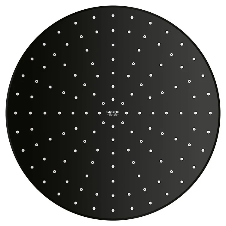 Showerhead Rainshower 310 1 Function Matte Black 12 Inch 1.75 Gallons per Minute Rain - Frankwebs