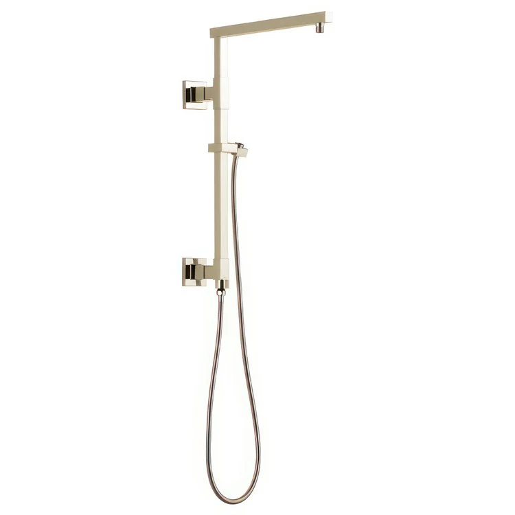 Shower Column Emerge Universal Showering Components Angular Matte Black 18 Inch - Frankwebs