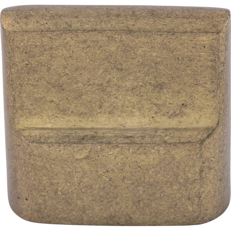 Knob Aspen Flat Sided Silicon Bronze Light Bronze 1-3/8 x 5/8 x 1-4/9 Inch 1-4/9 Inch - Frankwebs