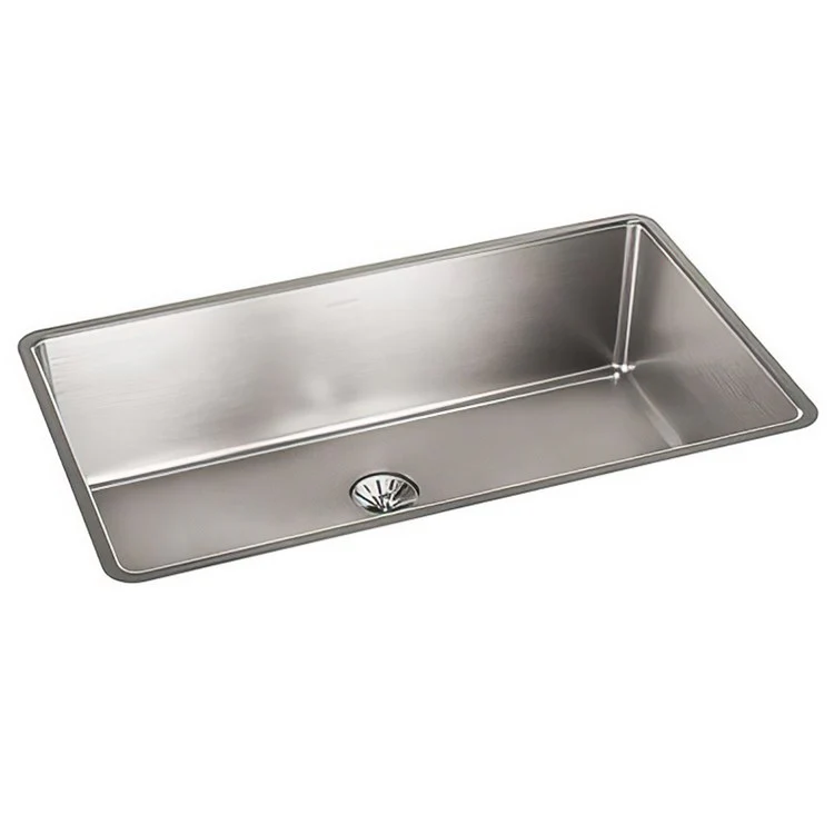 Kitchen Sink Lustertone Iconix 32.5 x 19.5 Inch Single Bowl with Perfect Drain Luminous Satin Undermount - Frankwebs