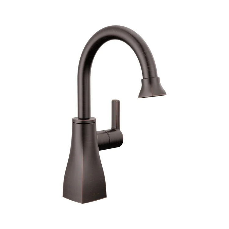 Beverage Faucet Contemporary Square Cold Water Only with Air Gap 1 Lever ADA Chrome - Frankwebs