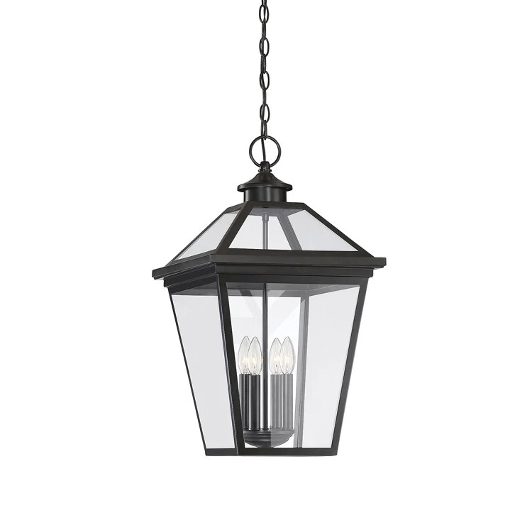 Ellijay Four-Light Outdoor Hanging Lantern - Frankwebs