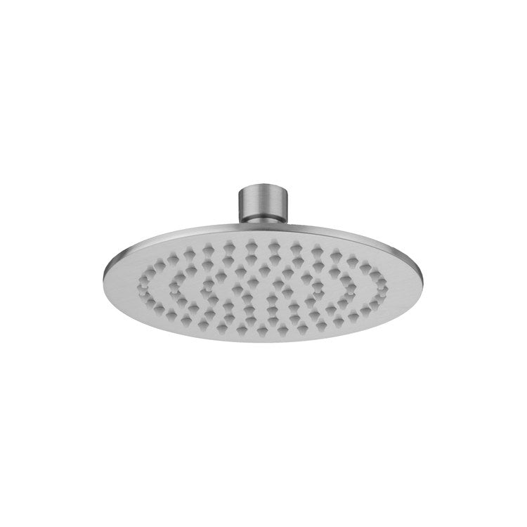 Showerhead Rain Machine 1 Function Round Satin Brass 6 Inch 1.75 Gallons per Minute Full Rain/Easy Clean - Frankwebs