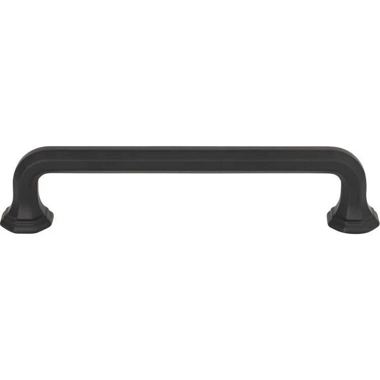 Drawer Pull Atlas Elizabeth Matte Black Zinc Alloy 5-1/16 Inch - Frankwebs