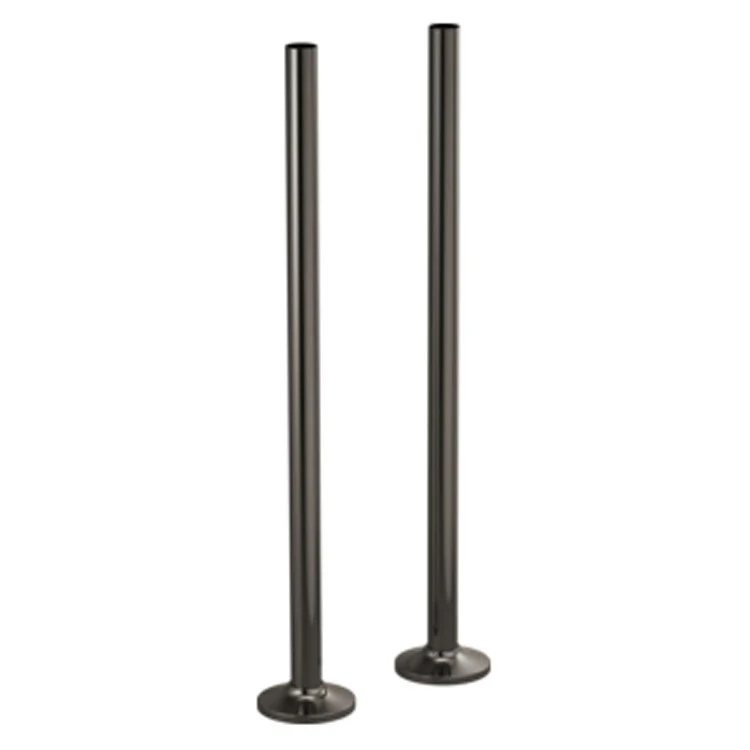 Tub Filler Union Kintsu Floor Mount Riser Brilliance Luxe Steel Brass for T70310-XXLHP Body Assembly and T7030X-XX Trim Kit 4-1/2 Inch - Frankwebs