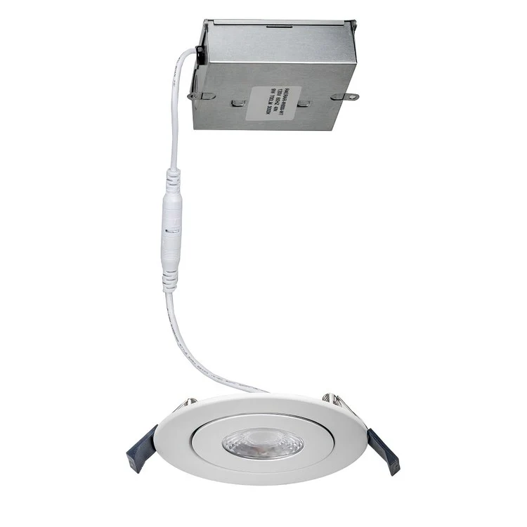 Down Light Lotos Adjustable Round White 5-CCT 4 Inch - Frankwebs