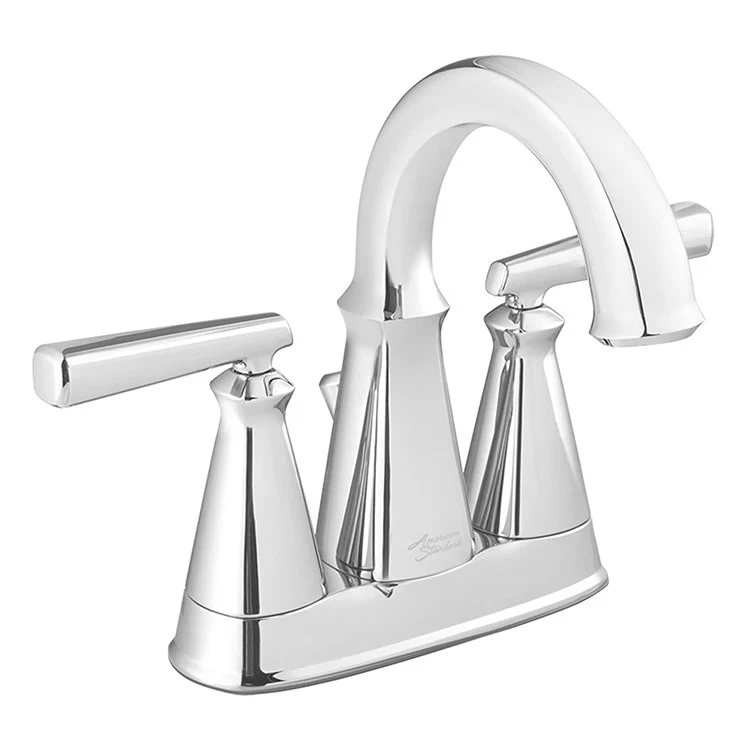 Edgemere Two Handle Centerset Bathroom Faucet with Pop-Up Drain - Frankwebs