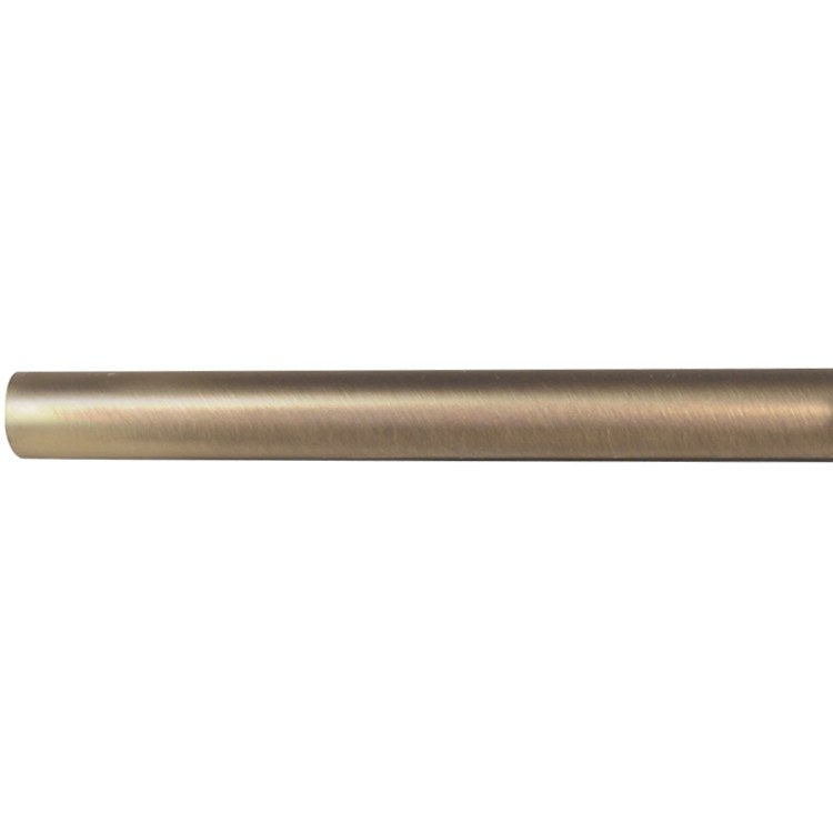 Shower Rod Polished Antique 6 Feet Brass - Frankwebs