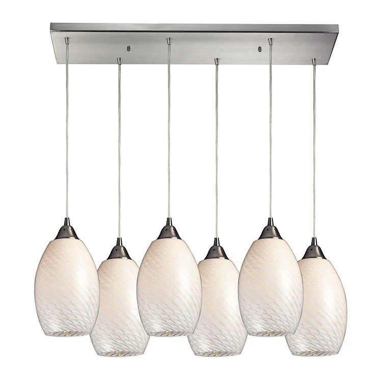 Mulinello Six-Light Pendant - Frankwebs