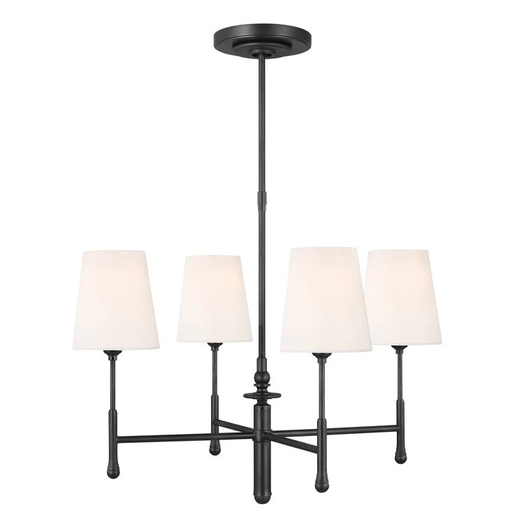 Capri Four-Light Chandelier by Thomas O'Brien - Frankwebs