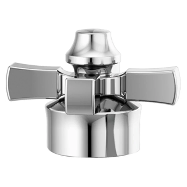 Handle Kit Dorval Metal 1 Cross Chrome for Bathroom Faucets - Frankwebs